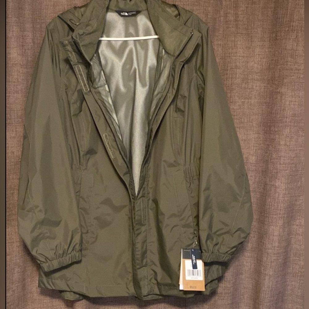 The North Face RSLV PKA (Sample)  Taupe Green Rain Jacket WMNS Plus Sz 2X/2G NWT - Picture 5 of 14